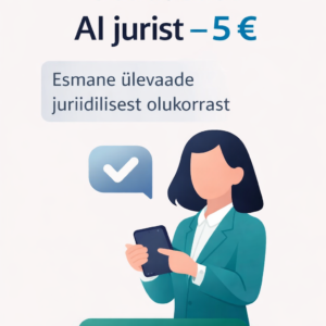 Seadusabi kiirvastus 5 €